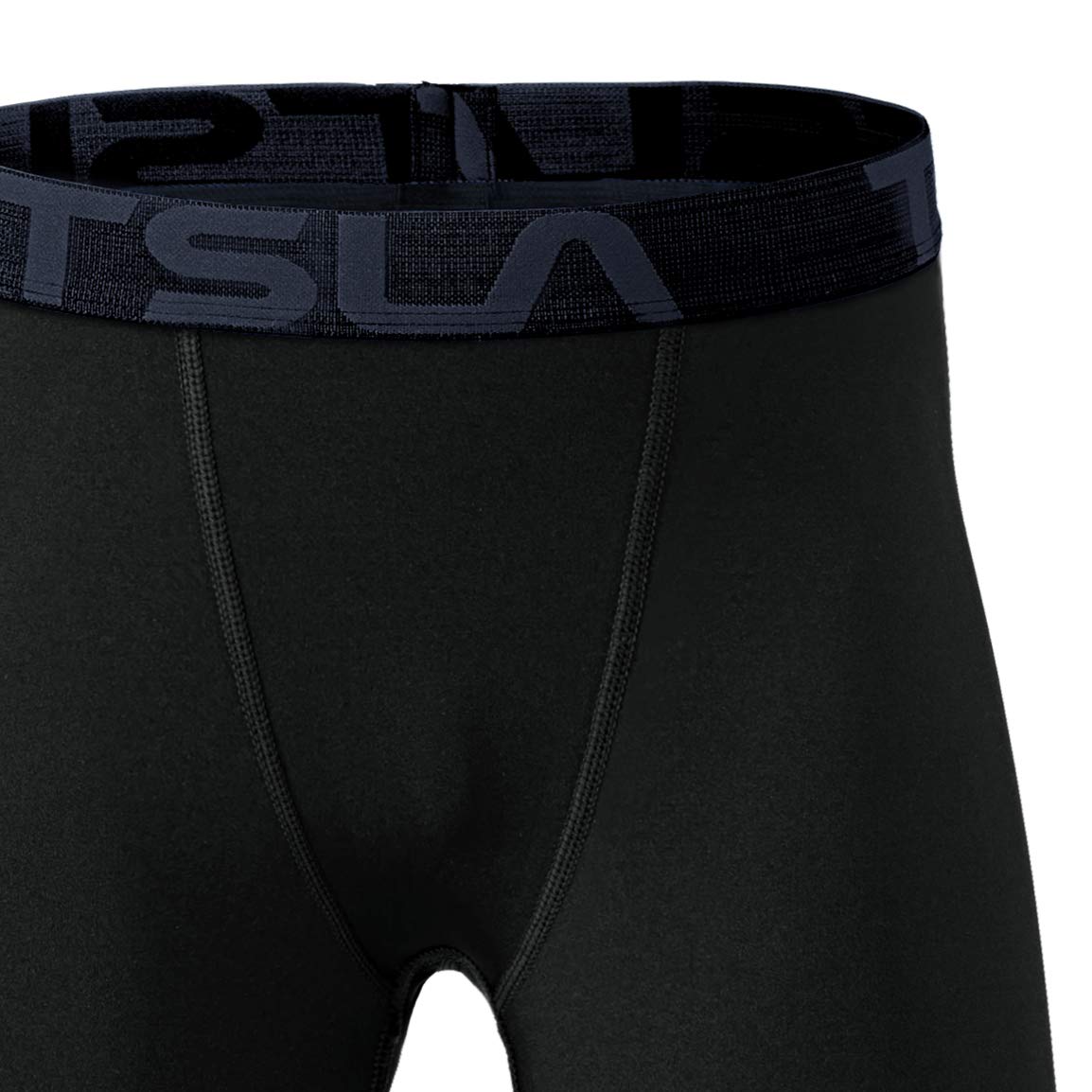 TSLA Boys Youth UPF 50+ Compression Pants Baselayer, Cool Dry Running Tights, 4-Way Stretch Workout Leggings - Image 4