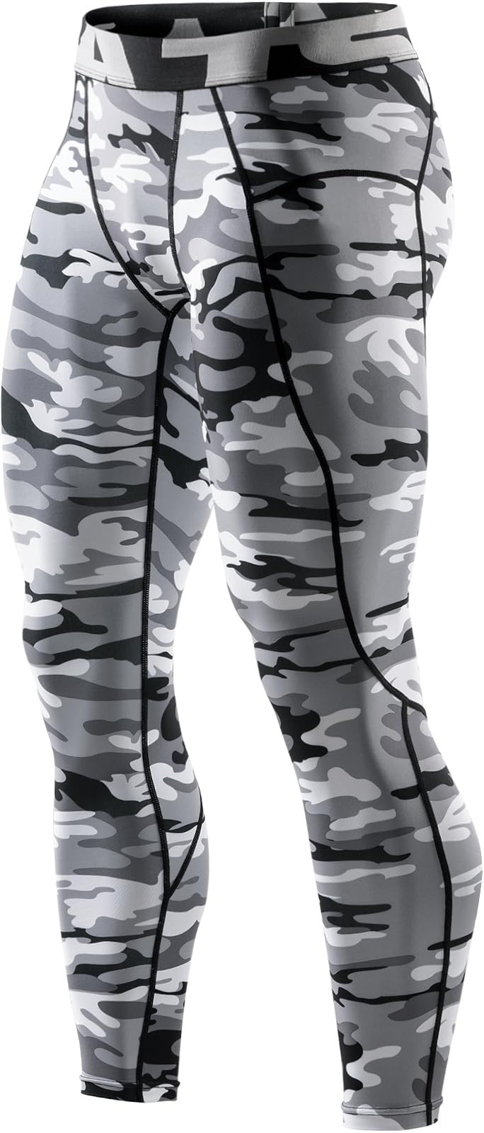 TSLA Men's Compression Pants - Cool Dry Athletic Sports Workout Running Tights Leggings Baselayer - Image 8