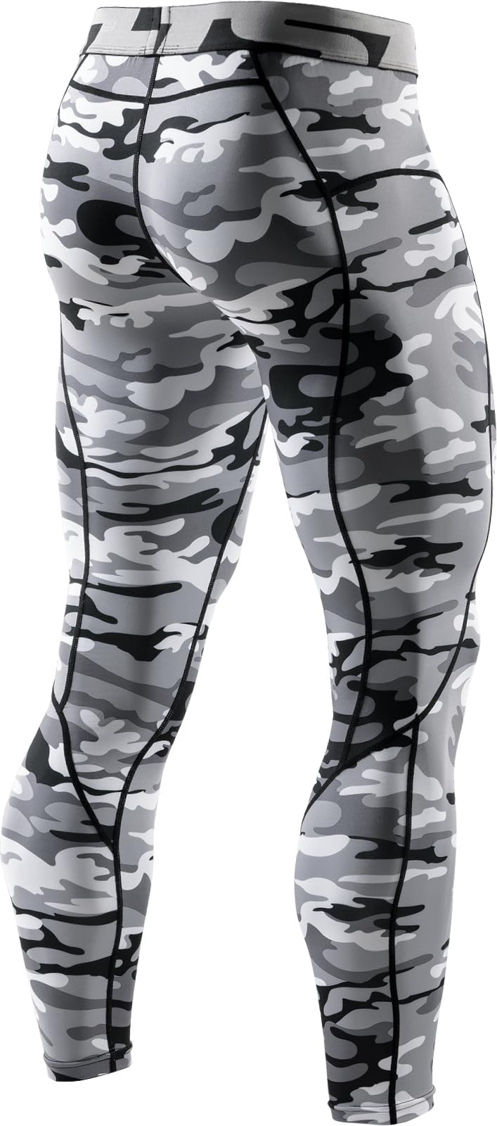 TSLA Men's Compression Pants - Cool Dry Athletic Sports Workout Running Tights Leggings Baselayer - Image 9