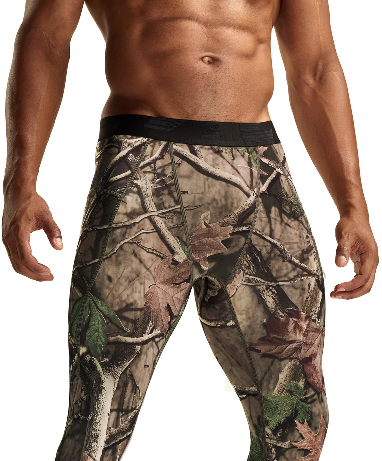 TSLA Men's Compression Pants - Cool Dry Athletic Sports Workout Running Tights Leggings Baselayer - Image 3