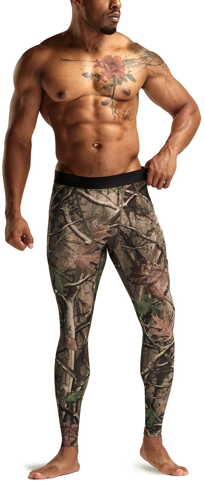 TSLA Men's Compression Pants - Cool Dry Athletic Sports Workout Running Tights Leggings Baselayer - Image 7