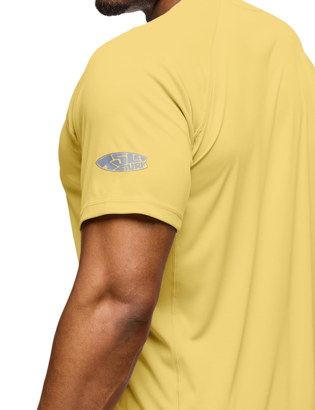 TSLA Men's Rashguard Swim Shirts, UPF 50+ Protection Quick Dry, Stretch Comfort Fit, Flatlock Seams, Outdoor & Water Sports - Image 6