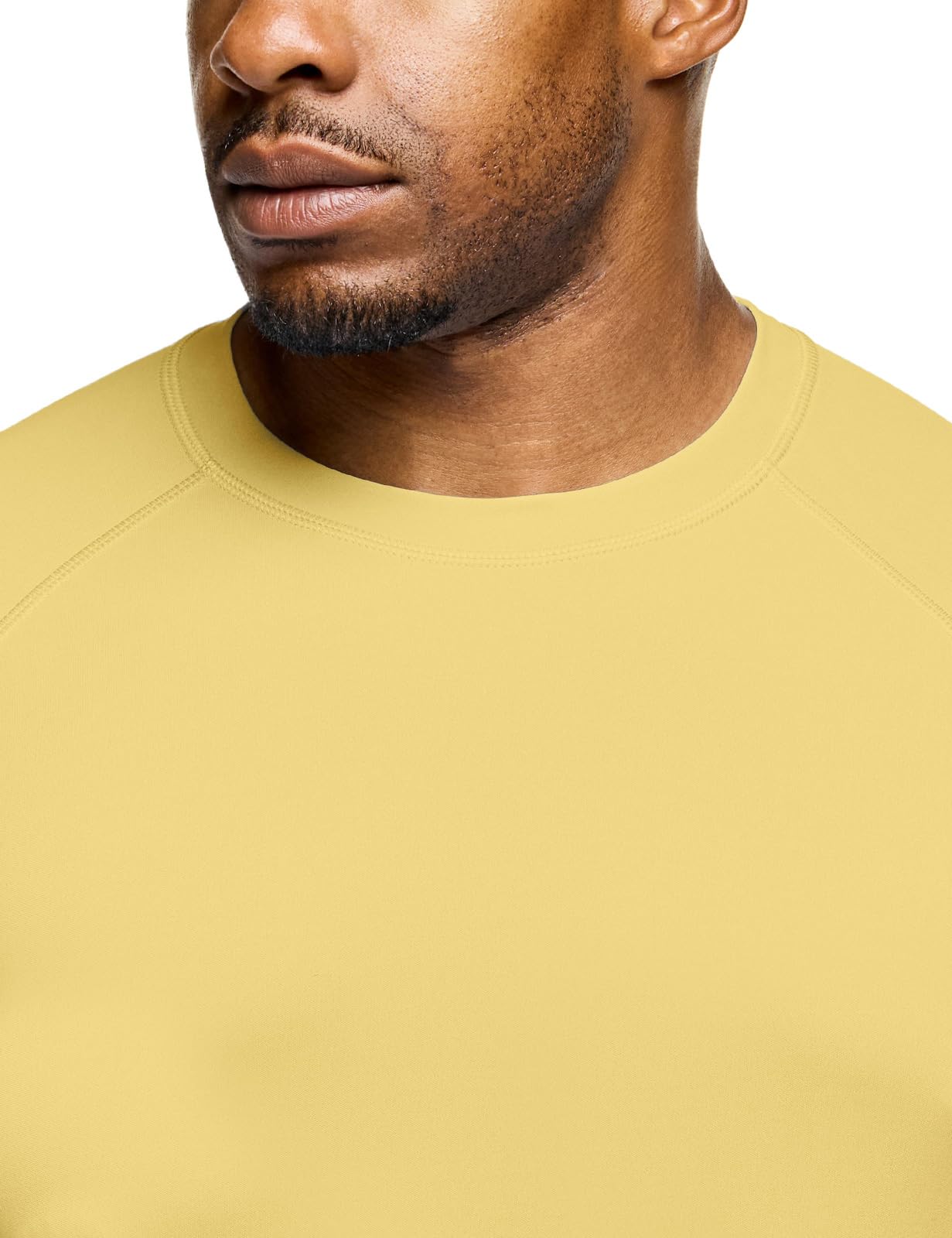 TSLA Men's Rashguard Swim Shirts, UPF 50+ Protection Quick Dry, Stretch Comfort Fit, Flatlock Seams, Outdoor & Water Sports - Image 7