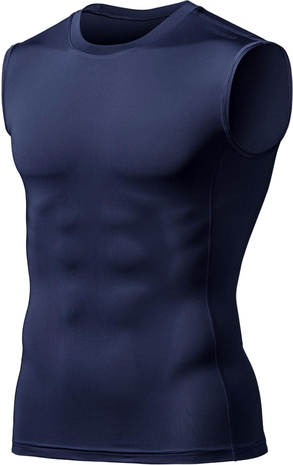 TSLA Men's Sleeveless Workout Shirts, Dry Fit Running Compression Cutoff Shirts, Athletic Training Tank Top - Image 8