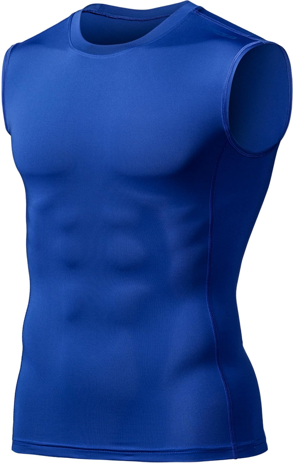 TSLA Men's Sleeveless Workout Shirts, Dry Fit Running Compression Cutoff Shirts, Athletic Training Tank Top - Image 8