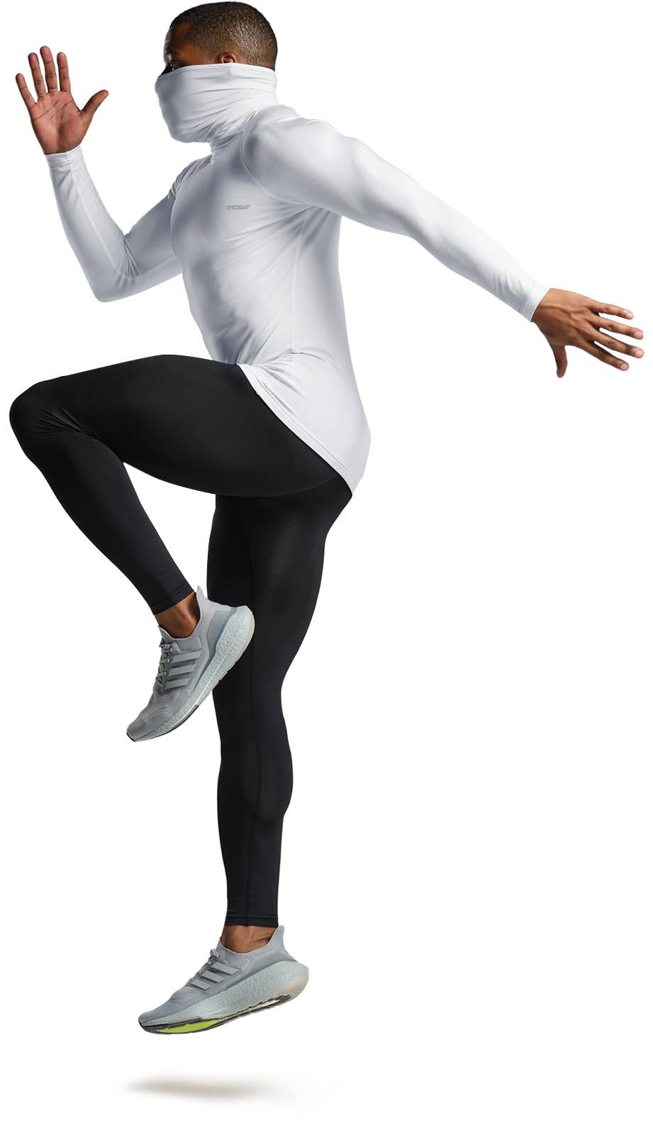 TSLA Men's Thermal Long Sleeve Compression Shirts, Mock/Turtleneck Winter Sports Running Base Layer Top - Image 7