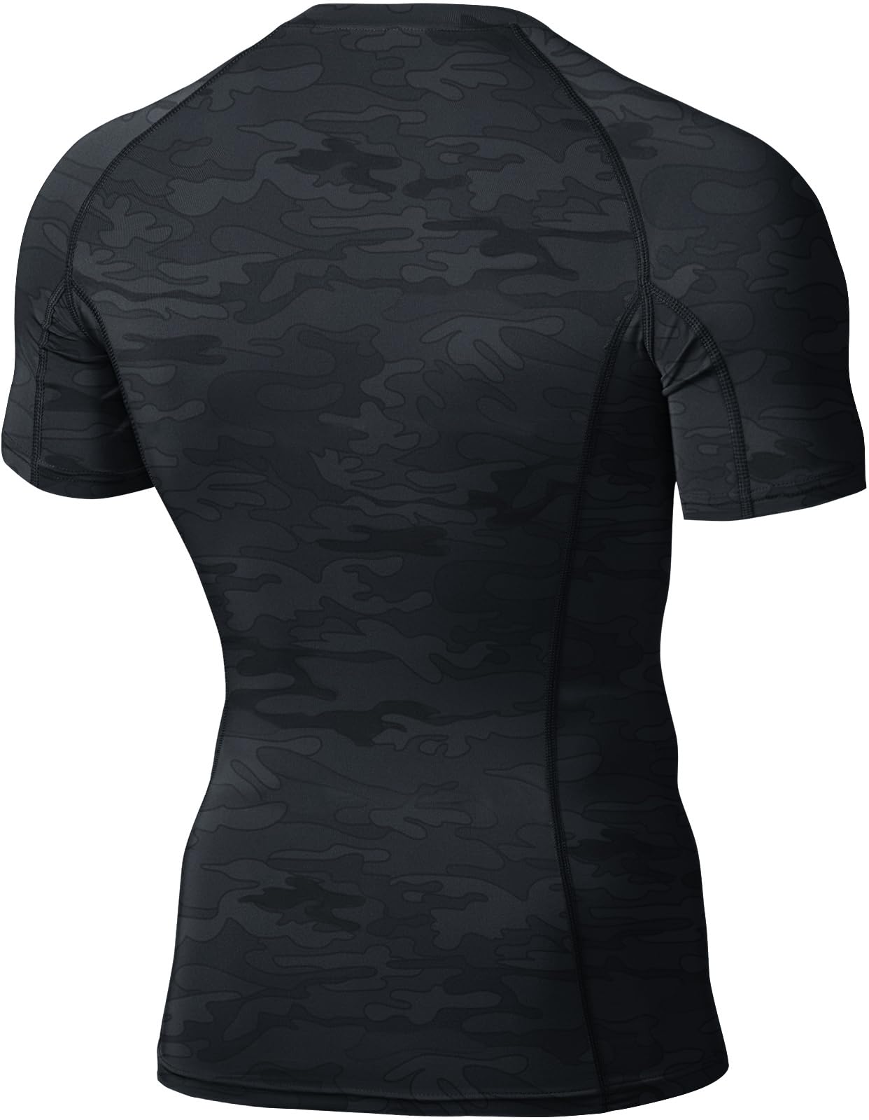 TSLA Men's UPF 50+ Quick Dry Short Sleeve Compression Shirts, Athletic Workout Shirt, Water Sports Rash Guard - Image 9