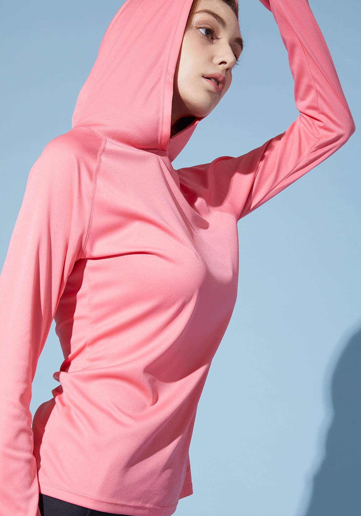 TSLA Women's Long Sleeve Rash Guard Swim Shirts, UPF 50+ UV Protection Regular-Fit Quick Dry Water Shirts - Image 3