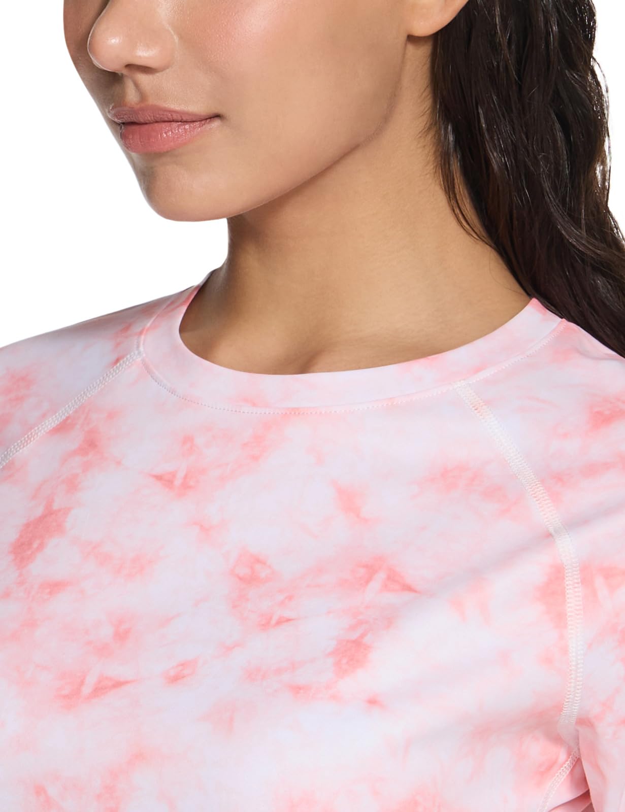 TSLA Women's Long Sleeve Rash Guard Swim Shirts, UPF 50+ UV Protection Regular-Fit Quick Dry Water Shirts - Image 5