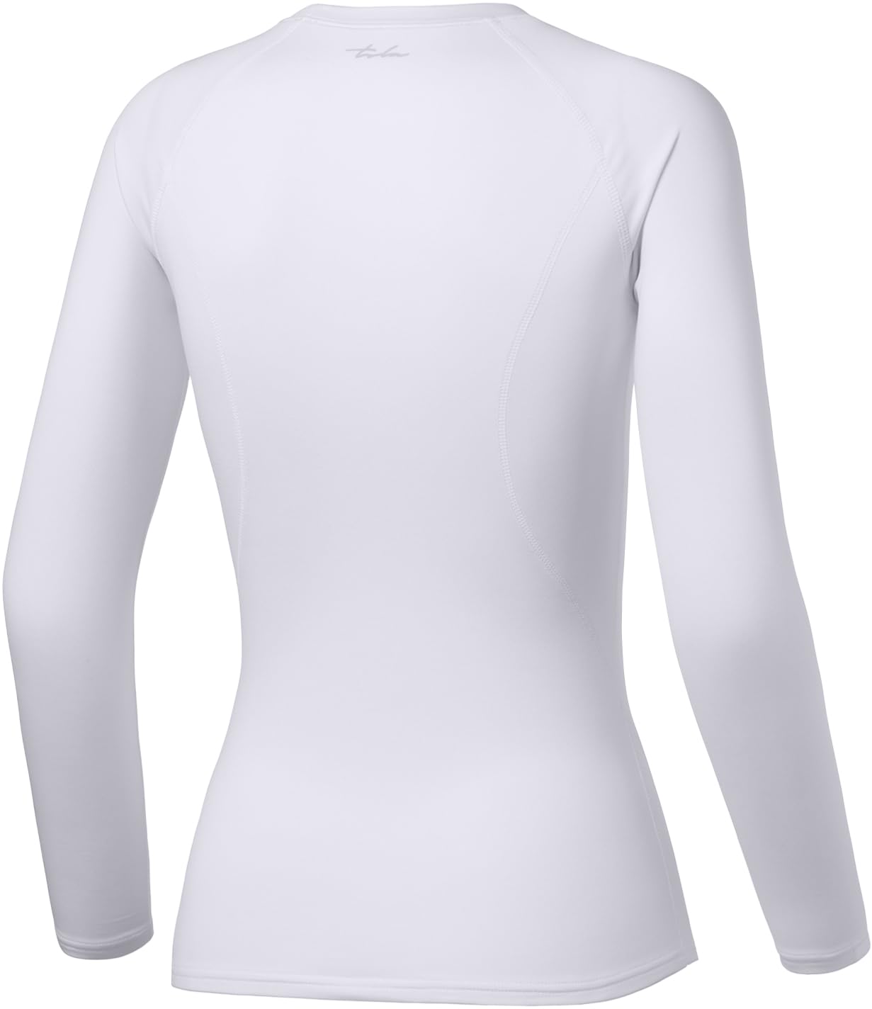 TSLA Women's Thermal Long Sleeve Tops, Mock Turtle & Crew Neck Shirts, Fleece Lined Compression Base Layer - Image 9