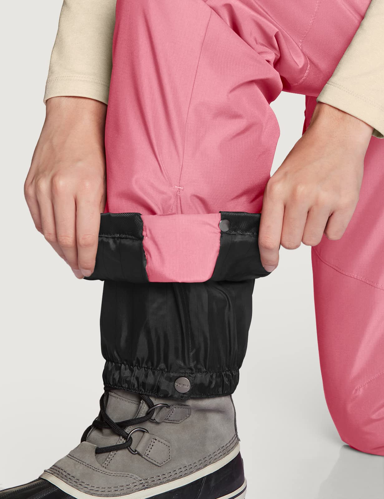 TSLA Women's Winter Snow Pants, Waterproof Insulated Ski Pants, Ripstop Snowboard Bottoms - Image 6